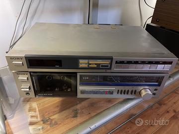 Sony Stereo Tuner st-jx44l + Cassette recorder tc-