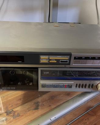 Sony Stereo Tuner st-jx44l + Cassette recorder tc-