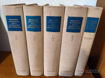 Dizionario letteratura italiana anni 60