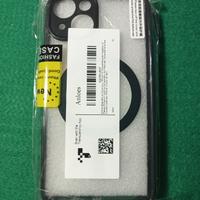 cover iPhone 13 nera/verde