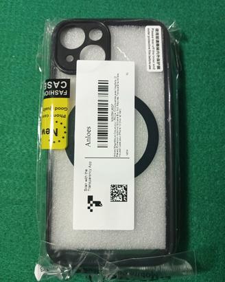 cover iPhone 13 nera/verde