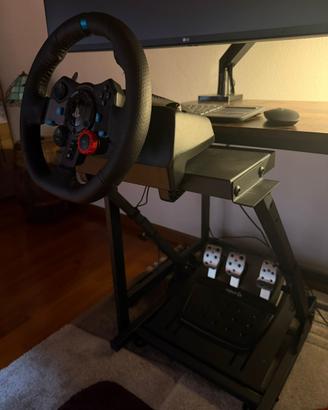 Volante Logitech g29 e Stand Vevor