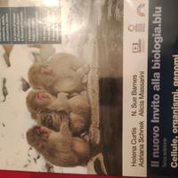 libro il nuovo invito alla biologia blu