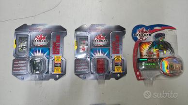 Lotto 3 Bakugan Vintage Sigillati