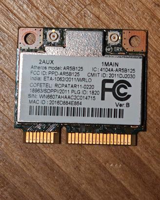 Scheda di rete wireless Atheros AE5B125 Mini PCI-e