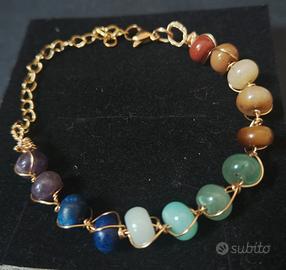 bracciale pietre chakra 
