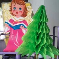 Biglietto augurale a forma di angelo in 3D