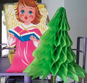 Biglietto augurale a forma di angelo in 3D