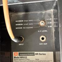 Coppia di Casse Monitor JBL MR 822 12' 250W