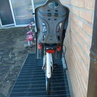 Bicicletta con cambio più seggiolino bimbo
