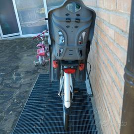 Bicicletta con cambio più seggiolino bimbo
