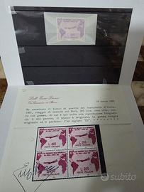 Gronchi Rosa francobollo Raro