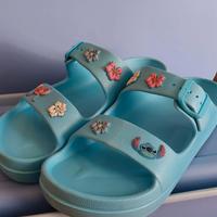 ciabatte disney blu