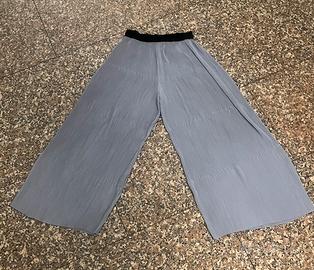 Pantaloni ampi plissè Zara XS