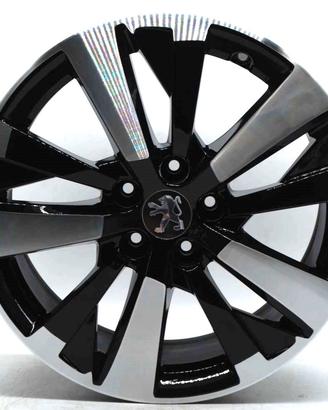 4 Cerchi da 17' in Lega - Peugeot - 3008 - 4008 - 