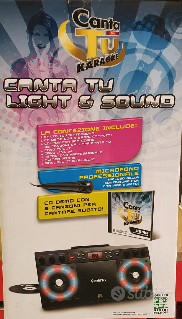 Canta TU Light&Sound di Giochi Preziosi - Tutto per i bambini In vendita a  Venezia