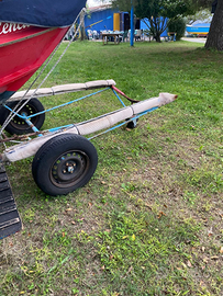 Carrello cantiere invaso barca