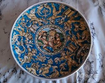 Piatto ceramica Montelupo (B. Staderini)