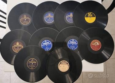 Vinili vintage a 78 giri