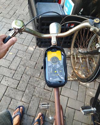 Borsa da bici porta smartphone 