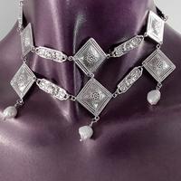 regalrose choker collana vero argento 925