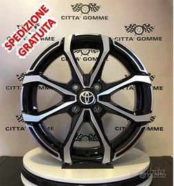 Cerchi in lega Toyota Yaris Aygo Corolla IQ da 16