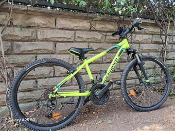 Mountain Bike Rockrider ST 500 24" - Giallo Fluo /