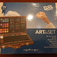 Valigetta di legno SET colori 