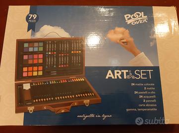 Valigetta di legno SET colori 