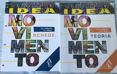 Libro idea movimento con schede operative nuovo