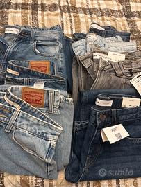 JEANS LEVIS E BERSKA ORIGINALI