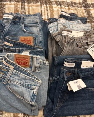 JEANS LEVIS E BERSKA ORIGINALI