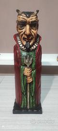 Diavolo porta bottiglie in legno