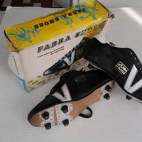 Scarpe calcio TEPA SPORT o FABRA cuoio anni '70