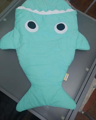 Sacco nanna Rocket baby Balena verde