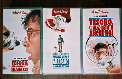 Trilogia completa VHS Disney - Tesoro mi si...