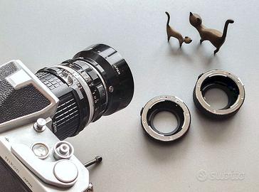 TUBI per MACRO (3) attacco NIKON -AI made in JAPAN