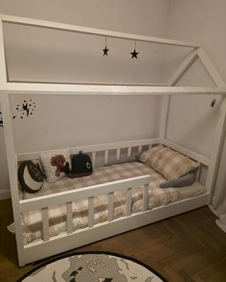 Letto casetta + Materasso