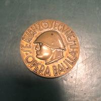 Spilla opera balilla lorioli mussolini fascismo