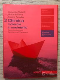 Libro di testo chimica “molecole in movimento “