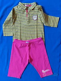 maglia maniche lunghe + leggings