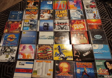 60 CD compilations pop rock etc anni 90 2000
