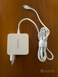 Caricatore/Alimentatore super rapido Pc type C 87W