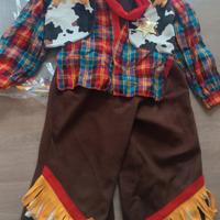 Costume da sceriffo taglia 4-5 anni