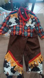Costume da sceriffo taglia 4-5 anni
