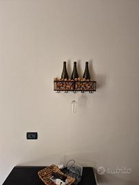 PORTA BOTTIGLIE E CALICI CUCINA