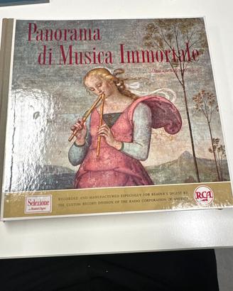Raccolta di dischi in vinile "Panorama di Musica