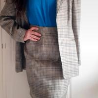 Tailleur in lana Tweed Aldo Vanese Taglua 50IT