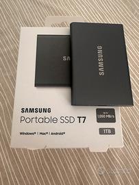 Samsung SSD - T7 1TB