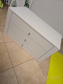 cassettiera bianca per  armadio